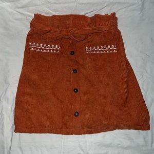 Girls Holiday Corduroy Skirt 💗